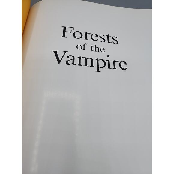 Forests of The Vampire Slavic Myth Myth and Mankind Hardcover & Dust Jacket 1999 - Picture 4 of 14